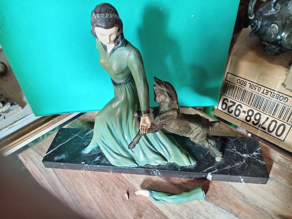 statue ancienne, Envoi