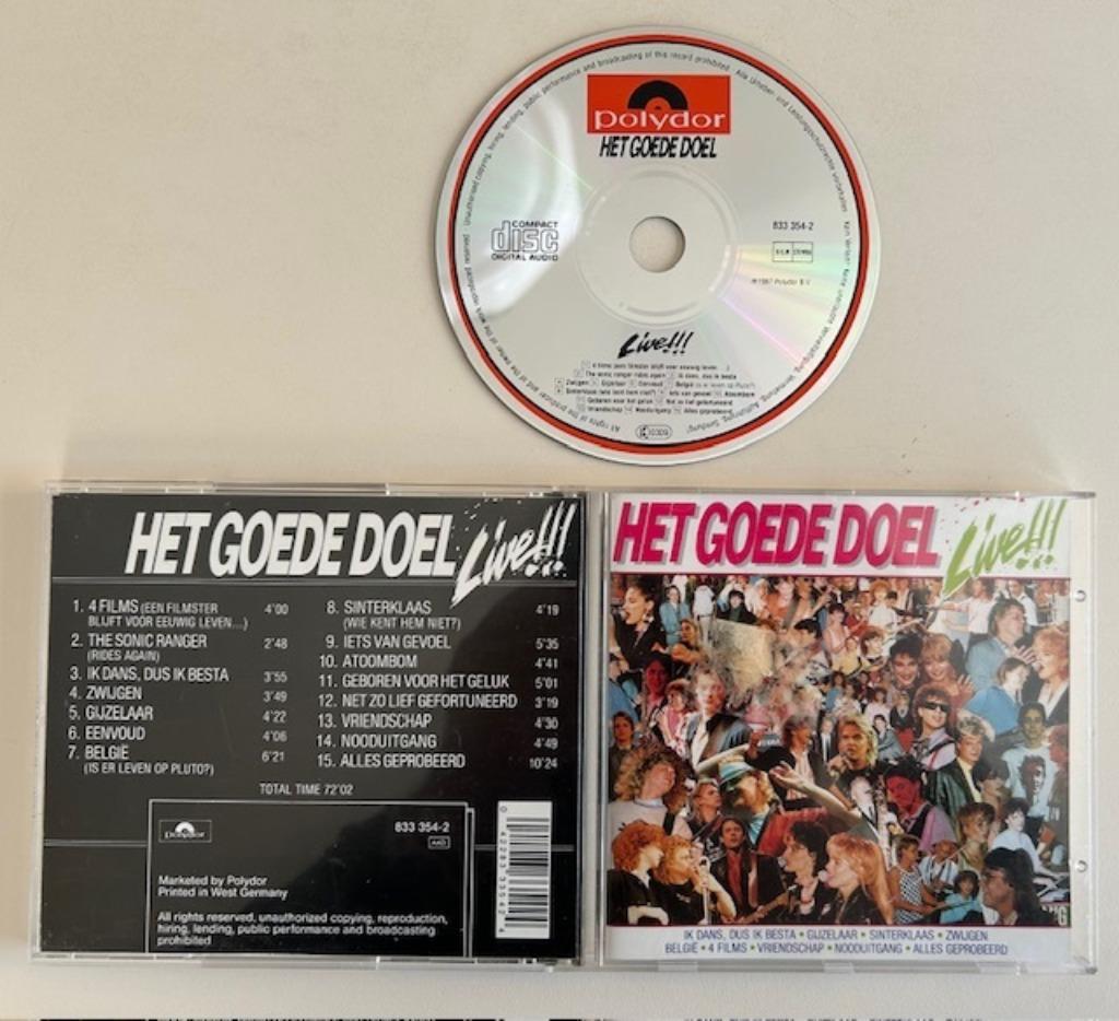 CD HET GOEDE DOEL - LIVE! - NEDERPOP, Verzenden, Gebruikt, Pop