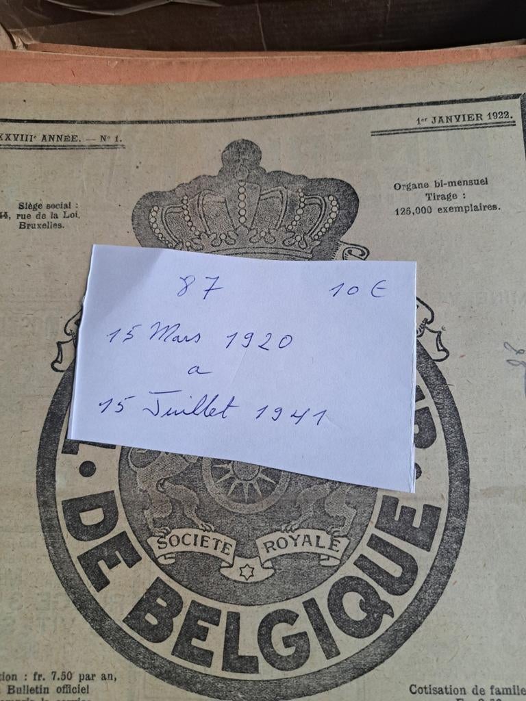 Magazines touring, Collections, Enlèvement