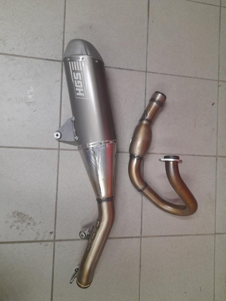 Echappement hgs, Motos