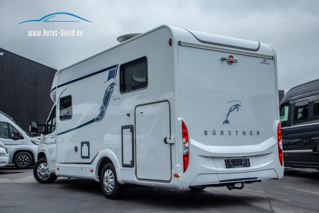 Burstner Delfin T690G, 3 Lits semi-intégrés, TV/DOUCHE, 6 à 7 mètres, Siège standard, Boîte manuelle, Diesel