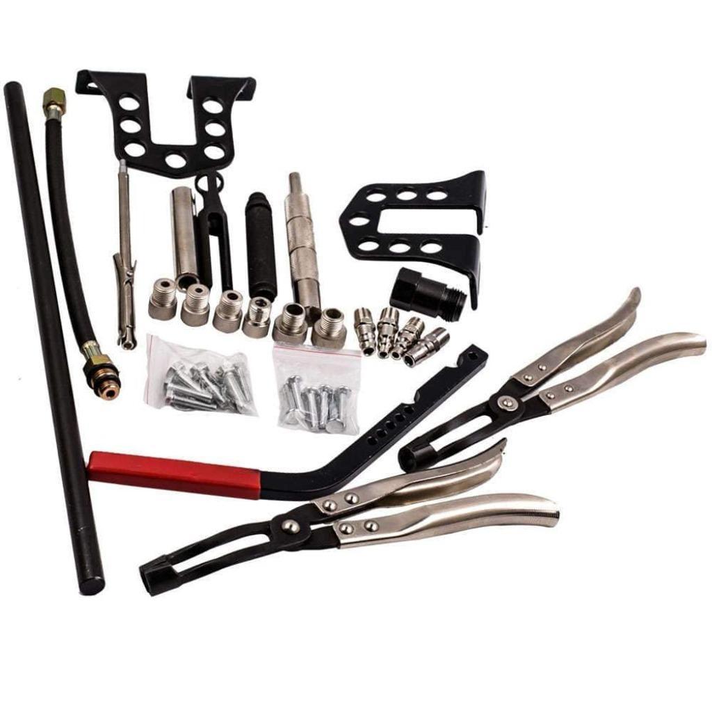 Compressor set Klepveer demontage + montage auto gereedschap, Auto diversen, Ophalen