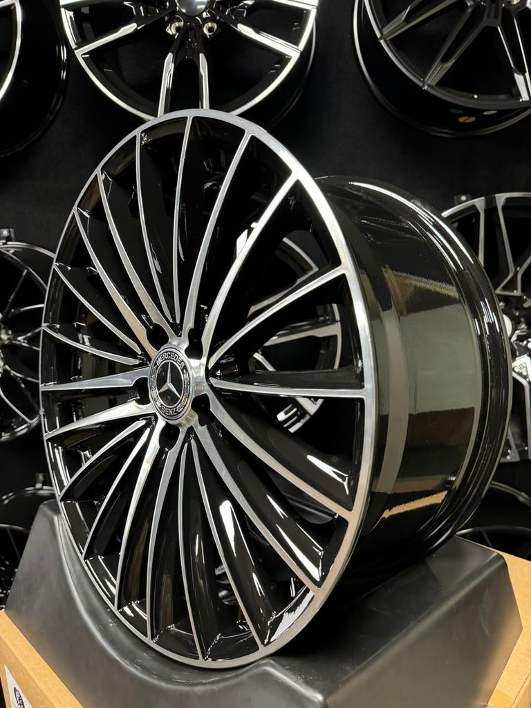 19 inch velgen voor Mercedes AMG look 5x112 A B C CLA E KLAS, 19 inch, Velg(en), Nieuw, Ophalen of Verzenden