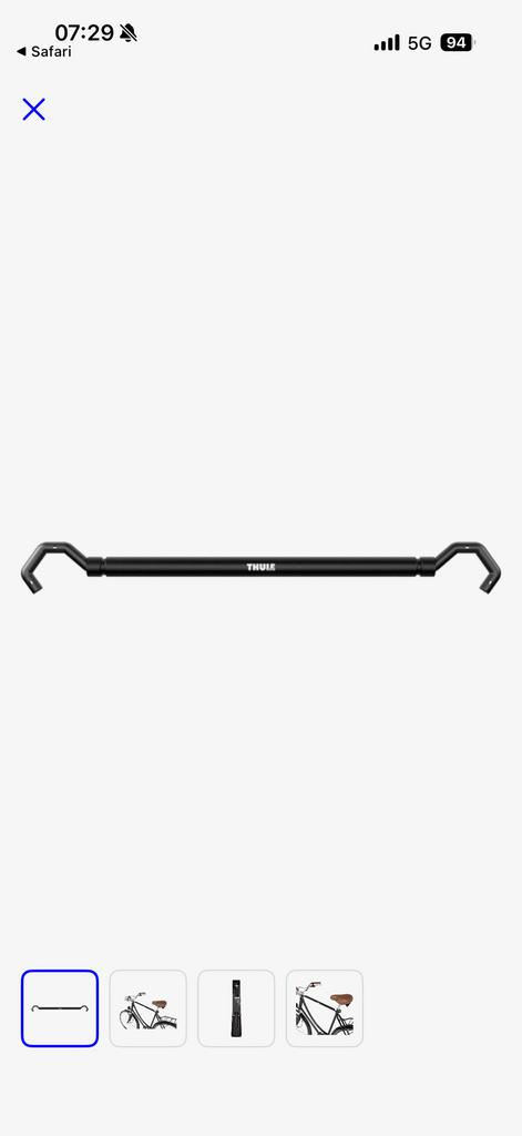 Thule frame adapter, Auto diversen, Fietsendragers, Ophalen, Zo goed als nieuw