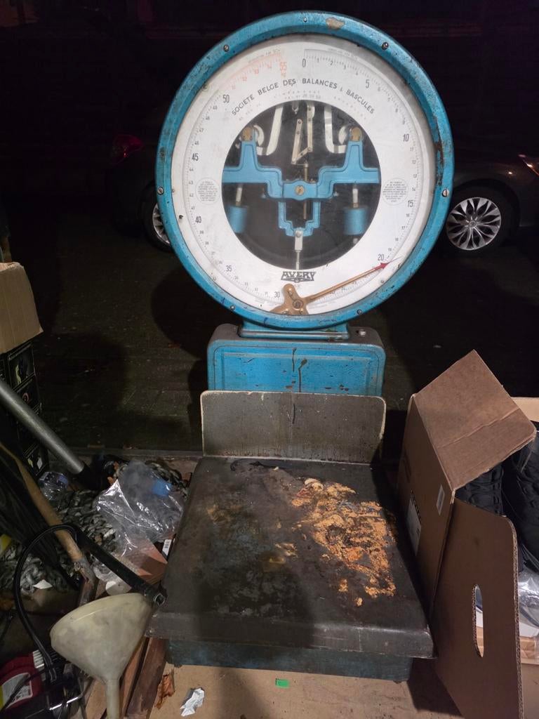 Oude weegschaal, Elektronische apparatuur, Weegschalen, Ophalen of Verzenden