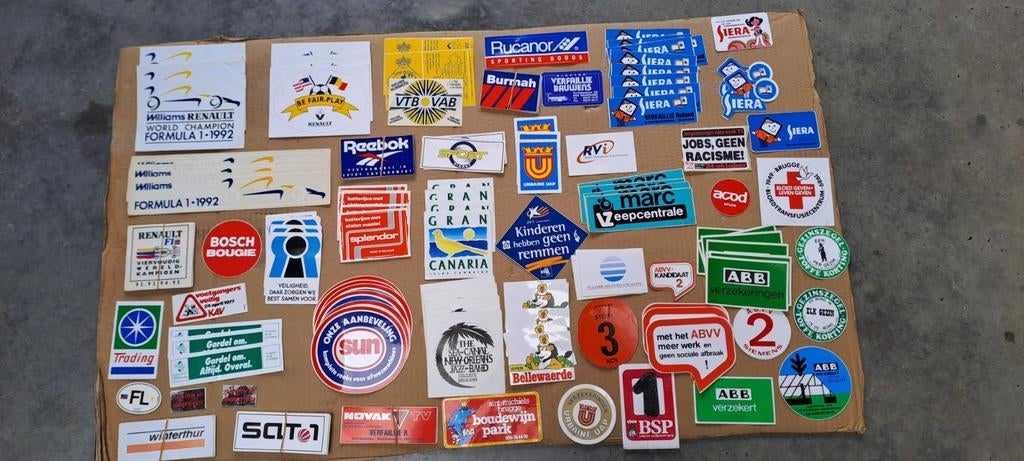 Autocollants anciens, Enlèvement ou Envoi, Comme neuf