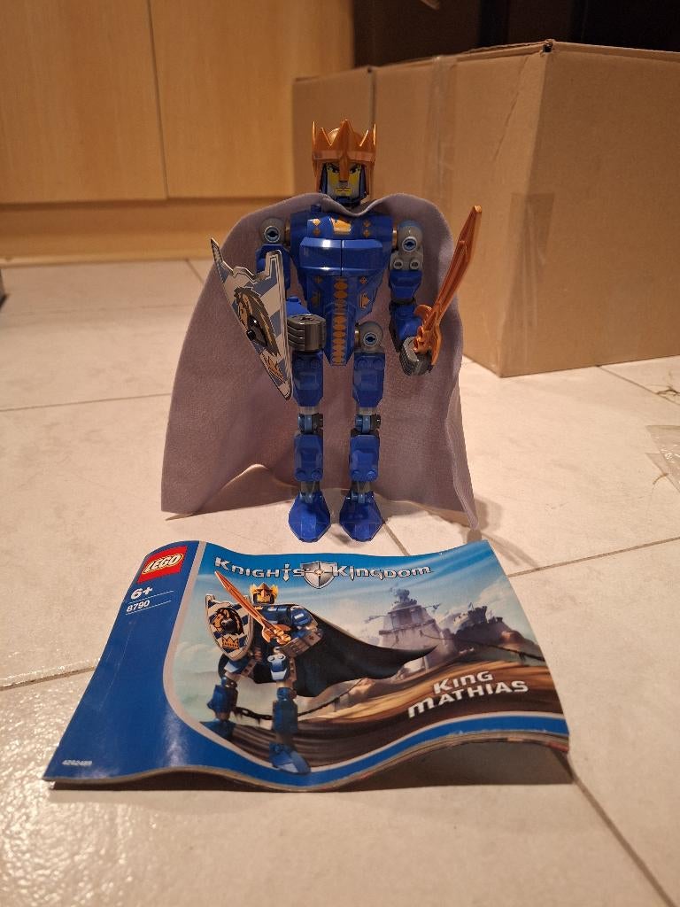Lego Set 8790: King Mathias, Ophalen of Verzenden, Gebruikt, Complete set, Lego