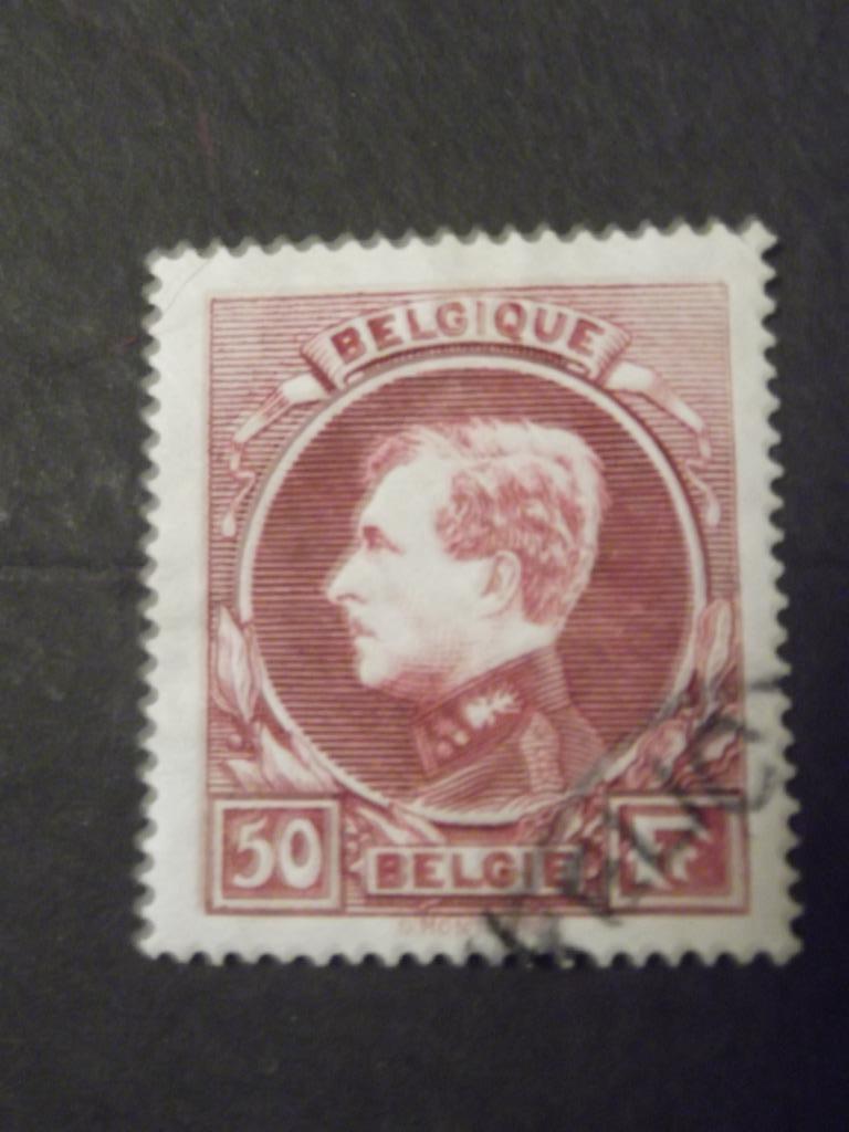 291 Albert I type Montenez Obl, Enlèvement ou Envoi, Affranchi, Autre, Oblitéré