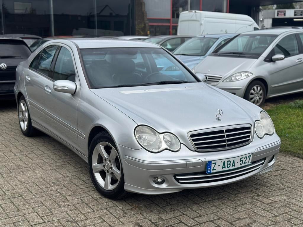 Mercedes C200 CDI // Automaat, Auto's, Automaat, Zwart, Leder en Stof, Bedrijf