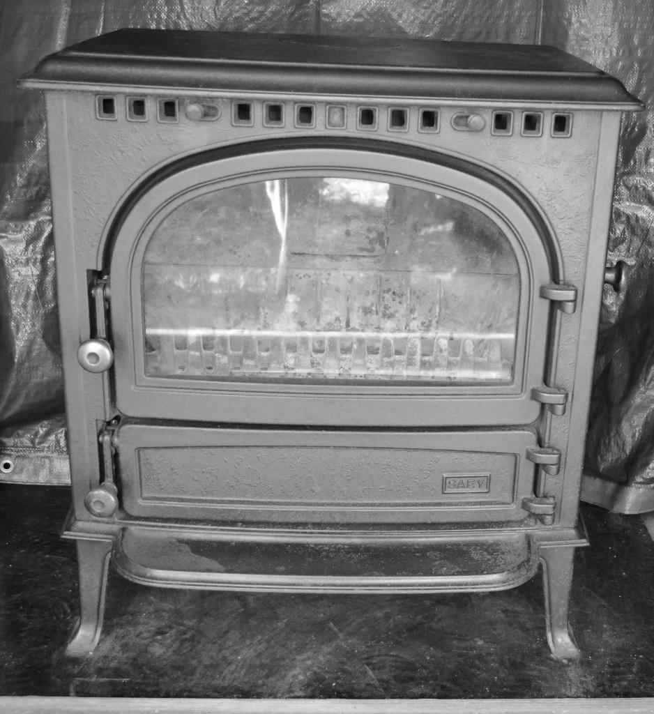 Houtkachel, Huis en Inrichting, Kachels, Ophalen, Gebruikt, Houtkachel, Vrijstaand