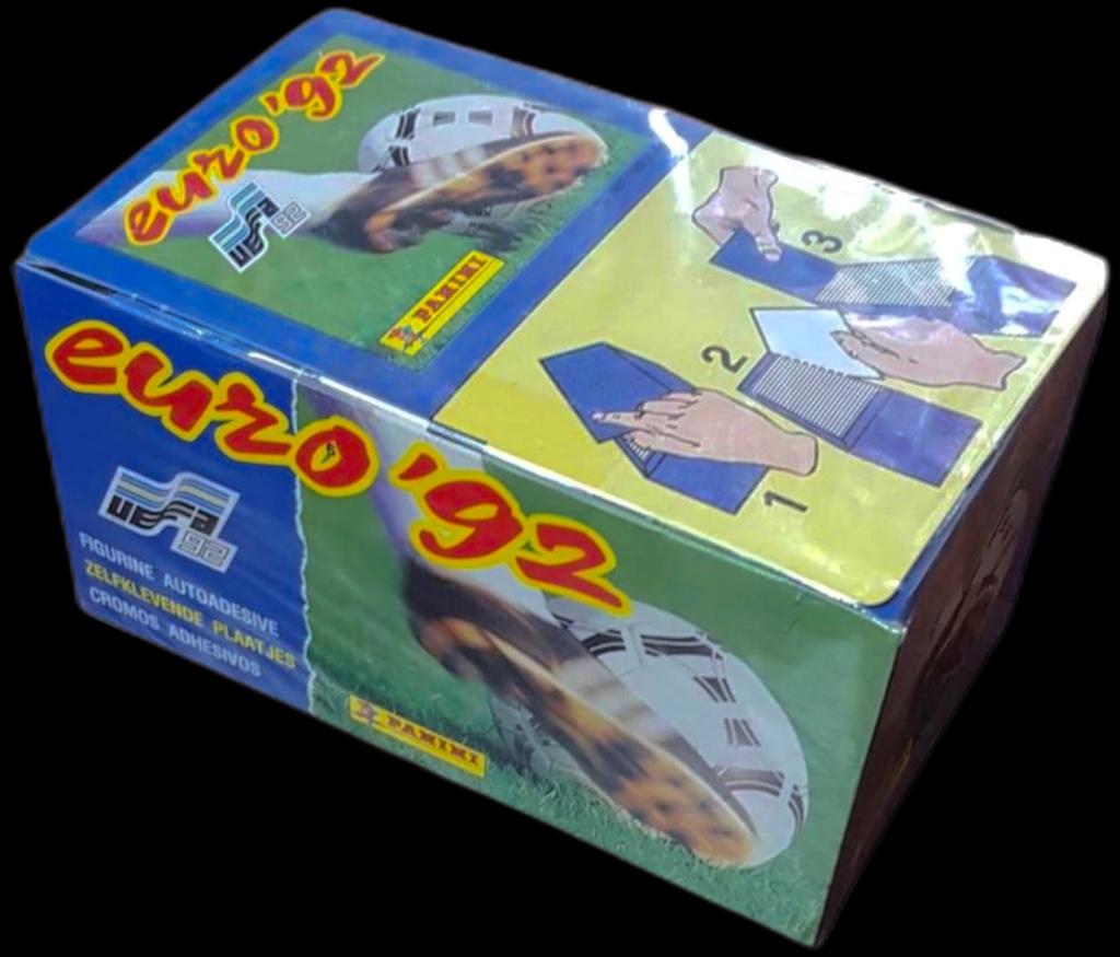 Panini EURO 92 Zweden Box Display EK 1992 Sticker Zakjes, Enlèvement ou Envoi, Neuf