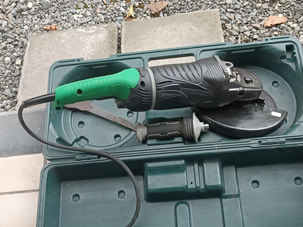 haakse slijper Hitachi koki G23SCY, Doe-het-zelf en Bouw, Gereedschap | Slijpmachines, Ophalen, Zo goed als nieuw, 1000 watt of meer