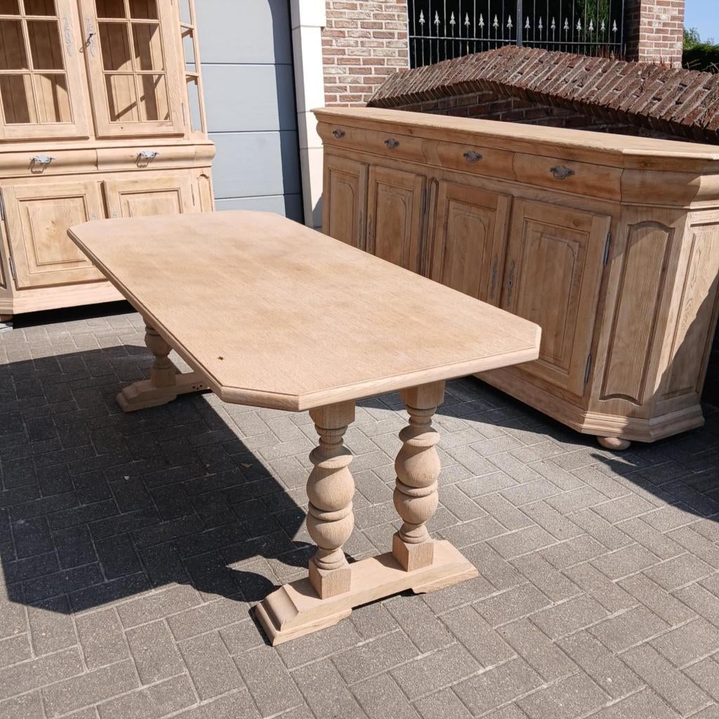 mooi gezandstraalde meubelen, Ophalen, Zo goed als nieuw, Eikenhout, Landelijk