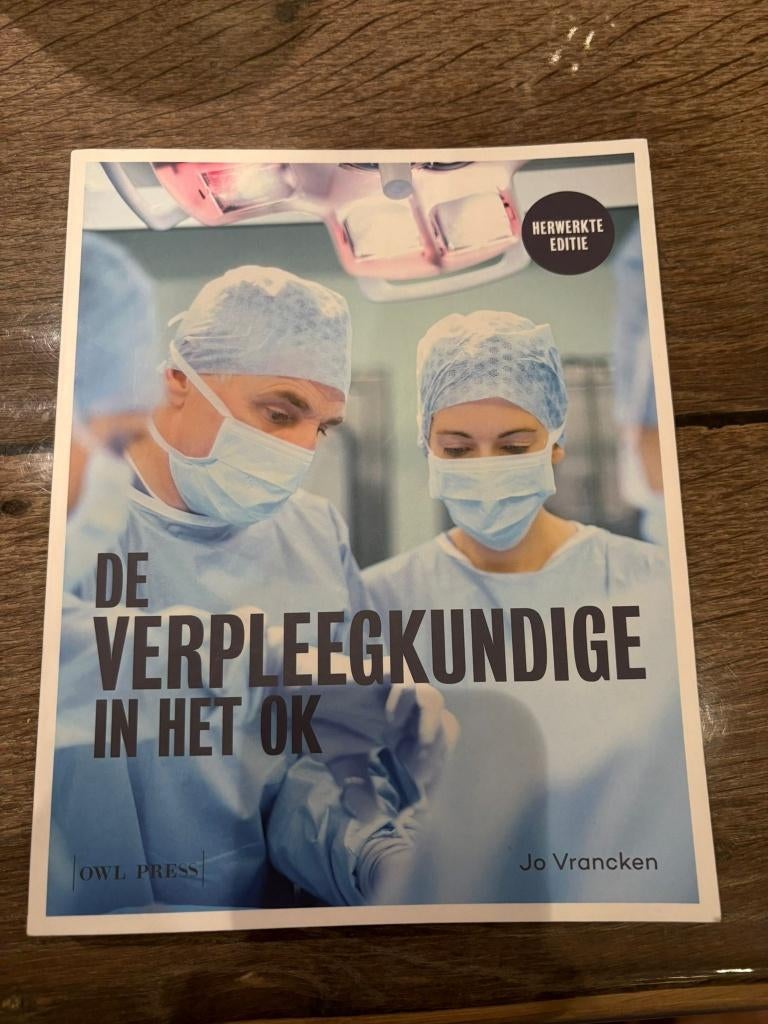 De verpleegkundige in het OK, Ophalen, Overige vakken, Owl press, Zo goed als nieuw