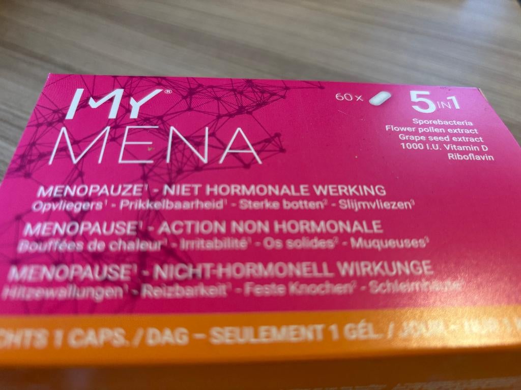 My mena menopauze pillen 60st., Diversen, Ophalen, Nieuw