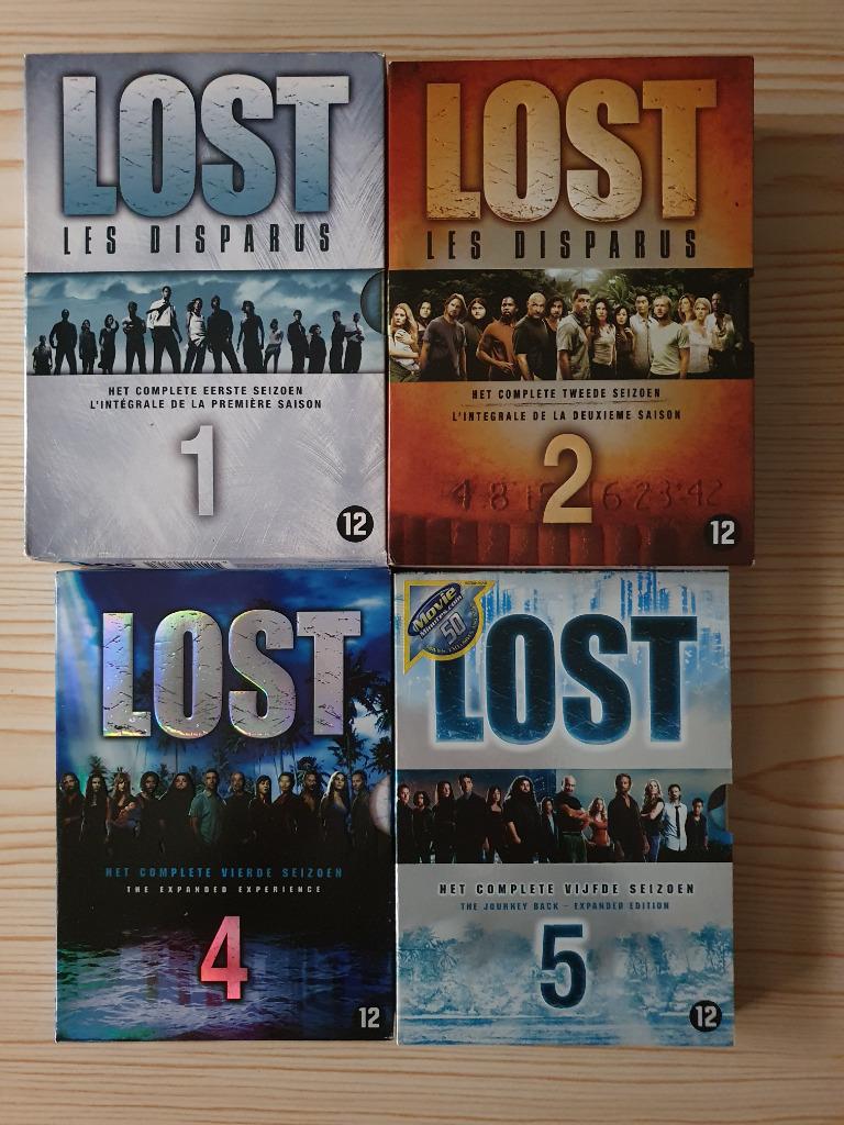 DVD - Lost - Saisons 1, 2, 4 et 5, Enlèvement, Utilisé, Action et Aventure, Coffret
