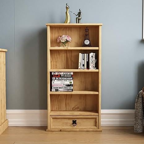 Boekenkast | massief grenen | GRATIS LEVERING, Huis en Inrichting, VIDA DESIGNS, -, Verzenden, -