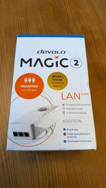 Devolo Magic 2, Computers en Software, Powerlines, Ophalen, Gebruikt, Devolo