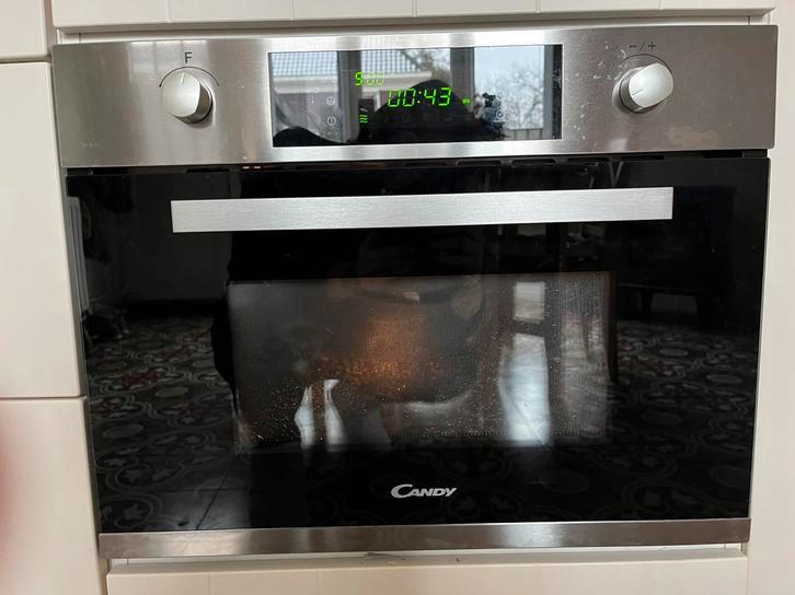 Combi oven Candy, Elektronische apparatuur, Ovens, Gebruikt, Oven, Inbouw, Draaiplateau