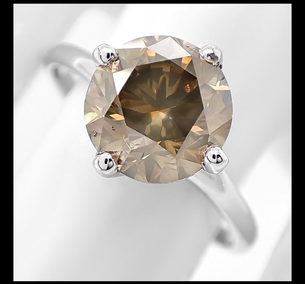 Mooie diamanten ring met certificaat, Ophalen of Verzenden