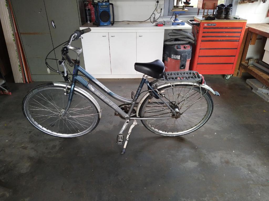 damesfiets, Fietsen en Brommers, Fietsen | Dames | Damesfietsen, 47 tot 50 cm, Ophalen, Gebruikt, Versnellingen