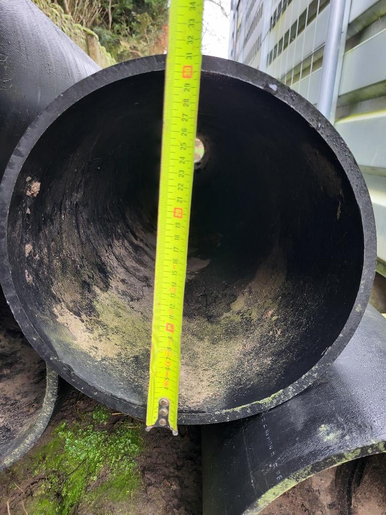 Sterke HDPE Buizen, Bricolage & Construction, Tuyaux & Évacuations, Neuf, Buse droite, PVC, 4 à 6 mètres, 80 mm ou plus, Enlèvement