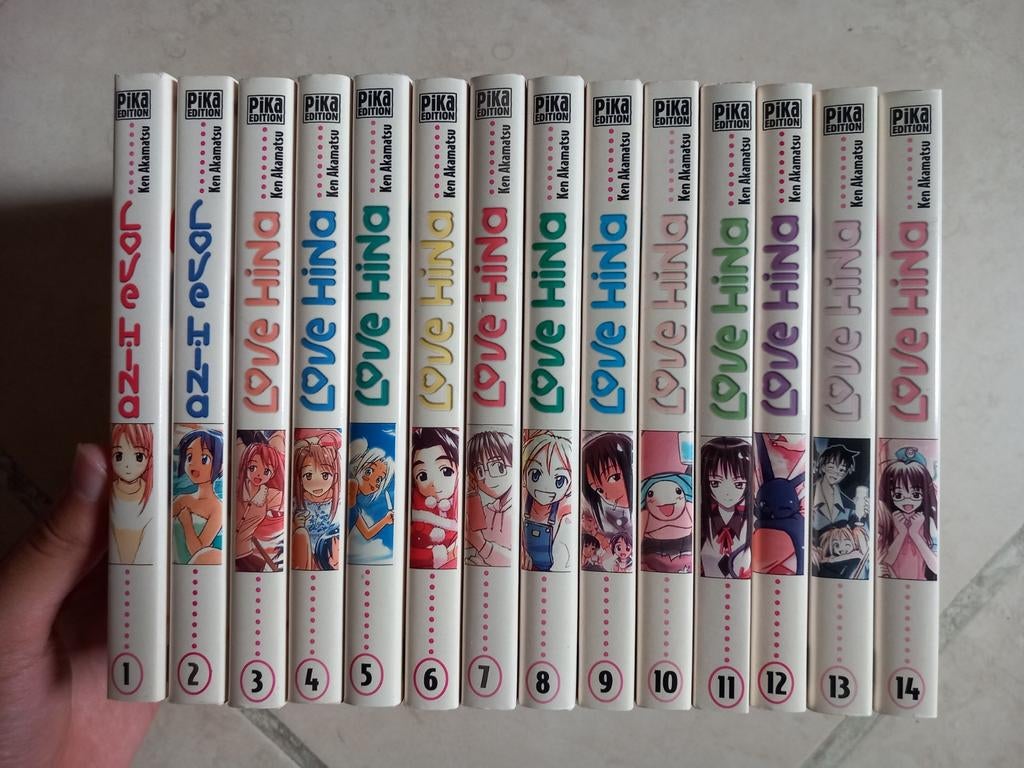 Manga Love Hina intégrale 14 tomes, Livres, Enlèvement ou Envoi, Utilisé