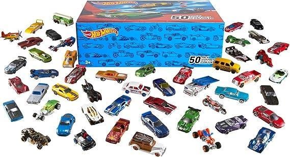 Hot Wheels Speelset van 50 autos | GRATIS LEVERING