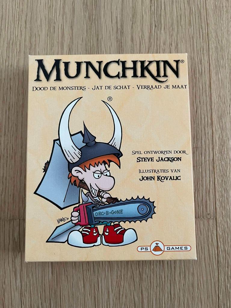 Munchkin, Hobby en Vrije tijd, Gezelschapsspellen | Bordspellen, Vijf spelers of meer, Ophalen of Verzenden, Nieuw, PS Games