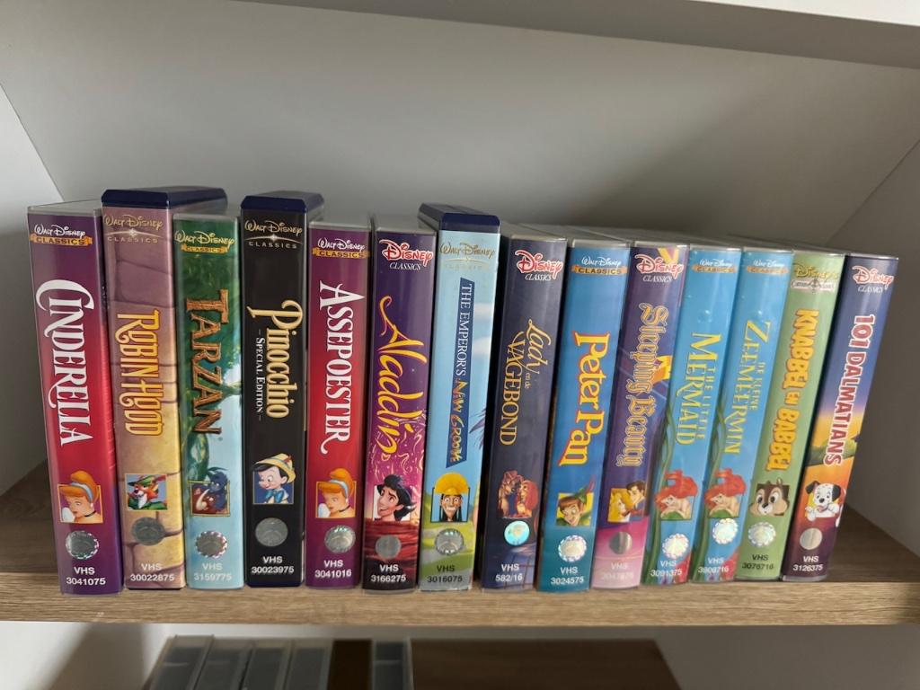 20 videocassettes, Cd's en Dvd's, VHS | Film, Vanaf 6 jaar, Ophalen, Gebruikt, Overige genres