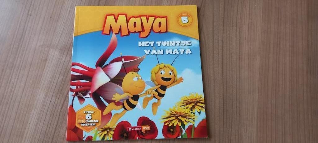 Maya : Het tuintje van Maya. Boek is in nieuwstaat., Studio 100, Jongen of Meisje, Nieuw, Ophalen of Verzenden