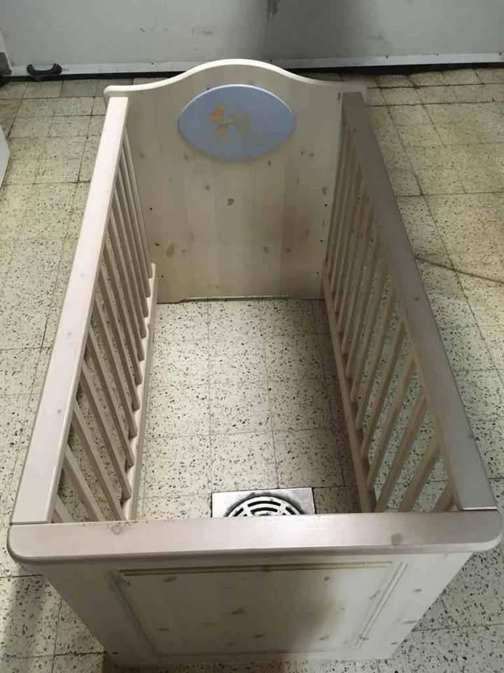 Disney babybed 140x70, Ophalen, Gebruikt, 70 tot 85 cm, 140 tot 160 cm