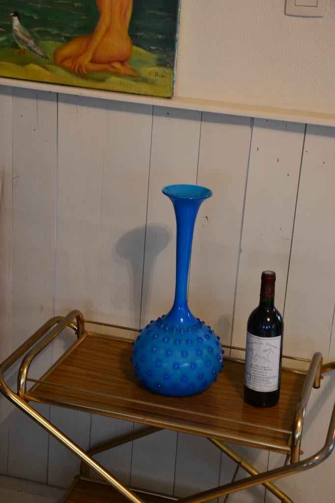 Vase italien Empoli, Antiquités & Art, Antiquités | Verre & Cristal, Enlèvement