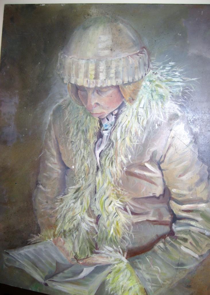 "Femme lisant" Gérard Barcelonne 1950, Envoi