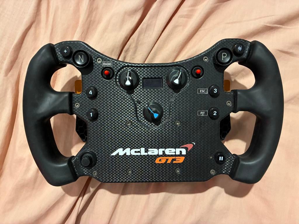 Volant Fanatec McLaren + Moteur + Pédalier – Pack sim racing, Consoles de jeu & Jeux vidéo, Jeux | PC, Online, 1 joueur, Comme neuf