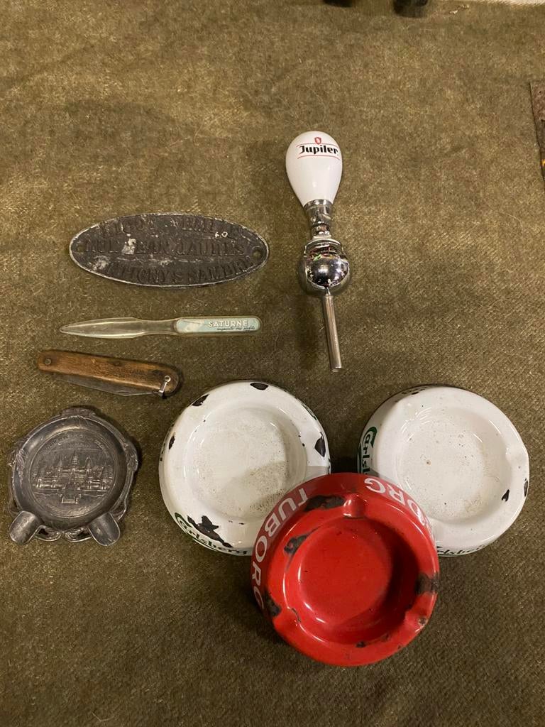 Objets publicitaires anciens, email, etain, couteau,…, Collections, Enlèvement ou Envoi, Comme neuf