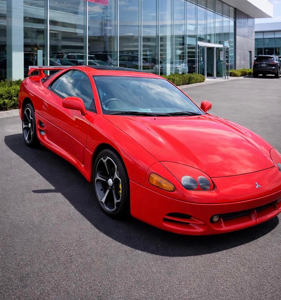 Mitsubishi 3000gt 3.0 v6 automaat bj 1994, Autos, Rouge, Achat, Beige, 555 cm³