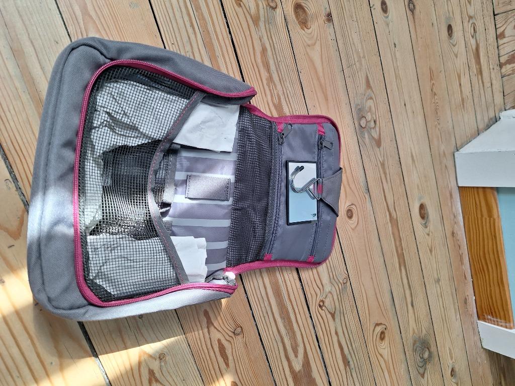 Trousse toilette, Handtassen en Accessoires, Toilettassen, Ophalen, Nieuw, Grijs, Meisje