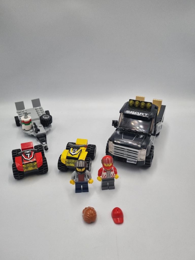 Lego City 60148 ATV Race Team, Ophalen of Verzenden, Zo goed als nieuw, Complete set, Lego