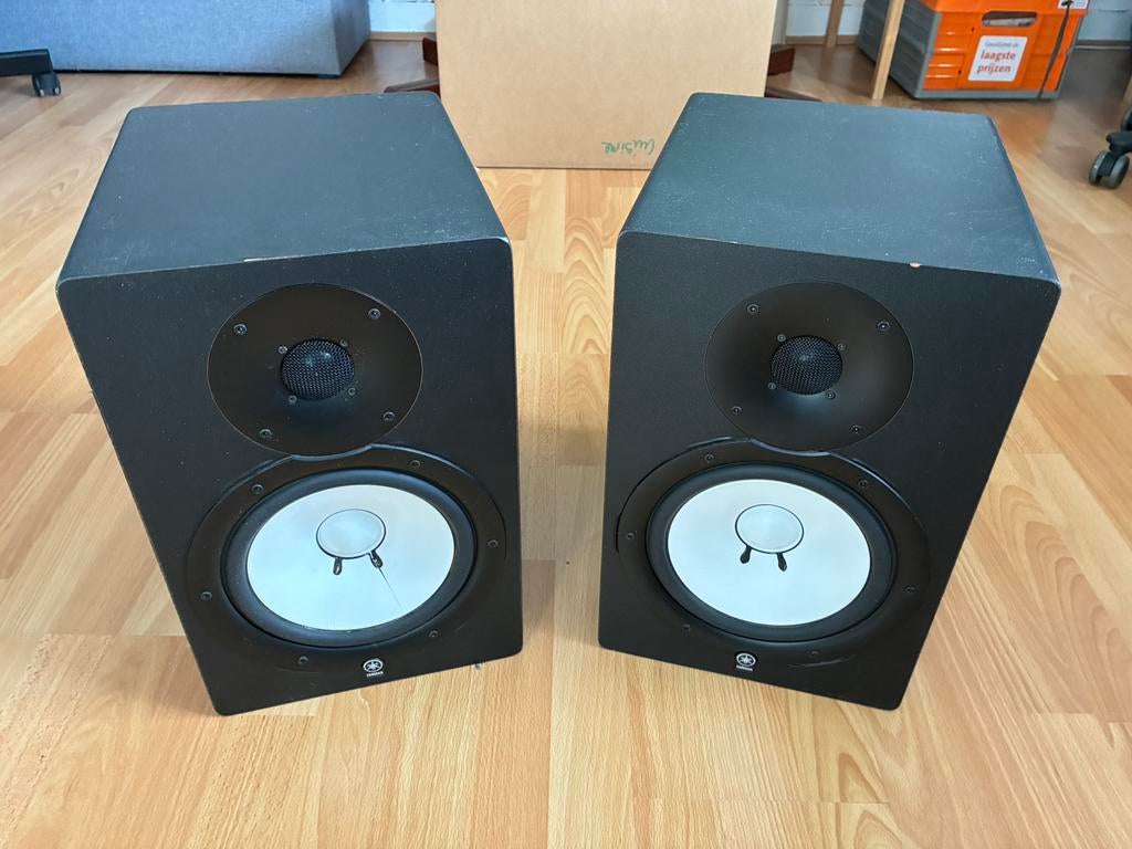 Paire d’enceintes de monitoring Yamaha HS80M, Audio, Tv en Foto, Luidsprekerboxen, Gebruikt, Overige typen, 60 tot 120 watt, Overige merken