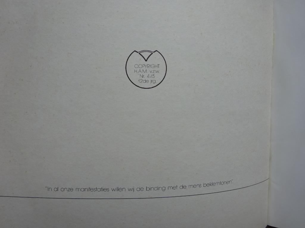 Pyramis-projekt 1985 Baeyens en Schepens, Ophalen of Verzenden, Zo goed als nieuw, Schilder- en Tekenkunst