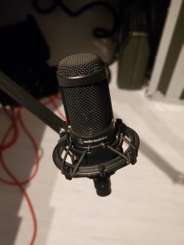 Micro large membrane AT 2035, Musique & Instruments, Enlèvement ou Envoi, Comme neuf, Micro studio