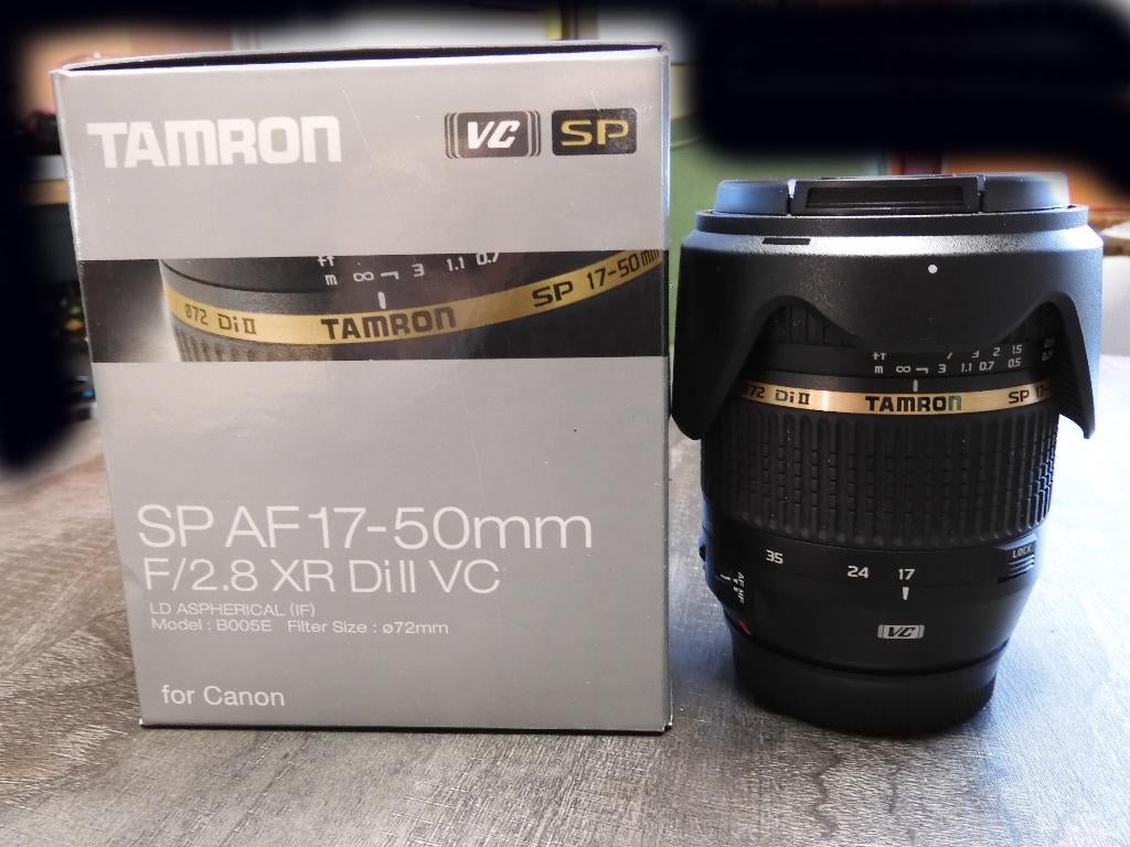 TAMRON AF 17-50 mm SP 2.8 XR Di II VC pour CANON, Enlèvement ou Envoi, Neuf, Lentille standard, Zoom