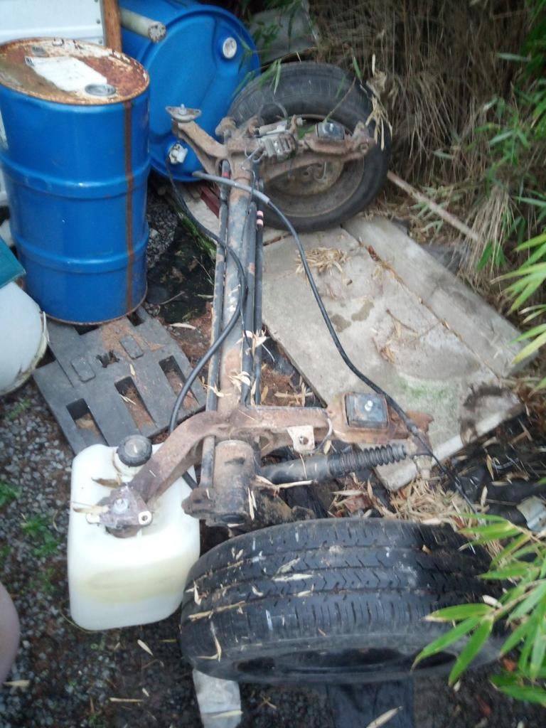 Essieu arrière Peugeot Partner, Autos : Pièces & Accessoires, Enlèvement, Utilisé, Citroën