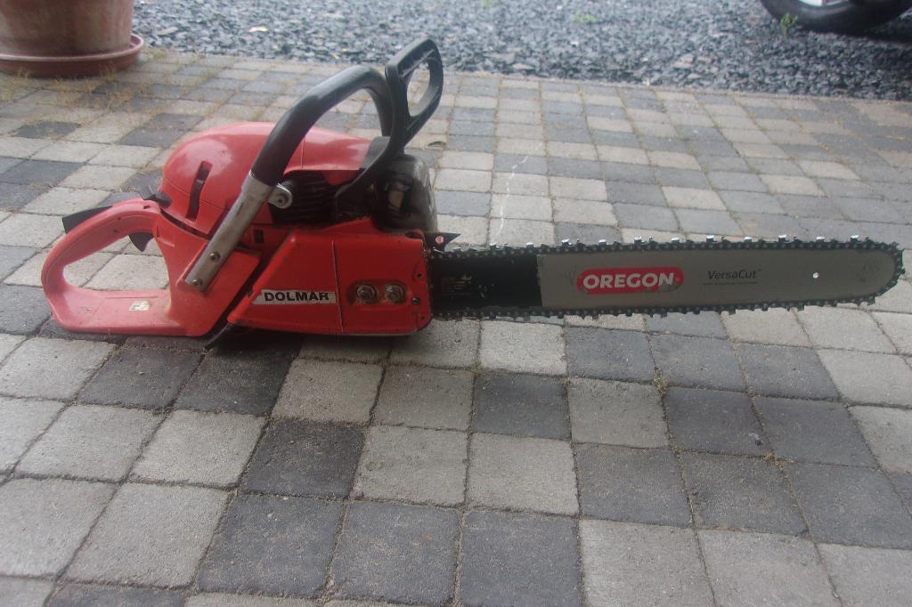 Tronçonneuse Dolmar, Enlèvement, Utilisé, Tronçonneuse