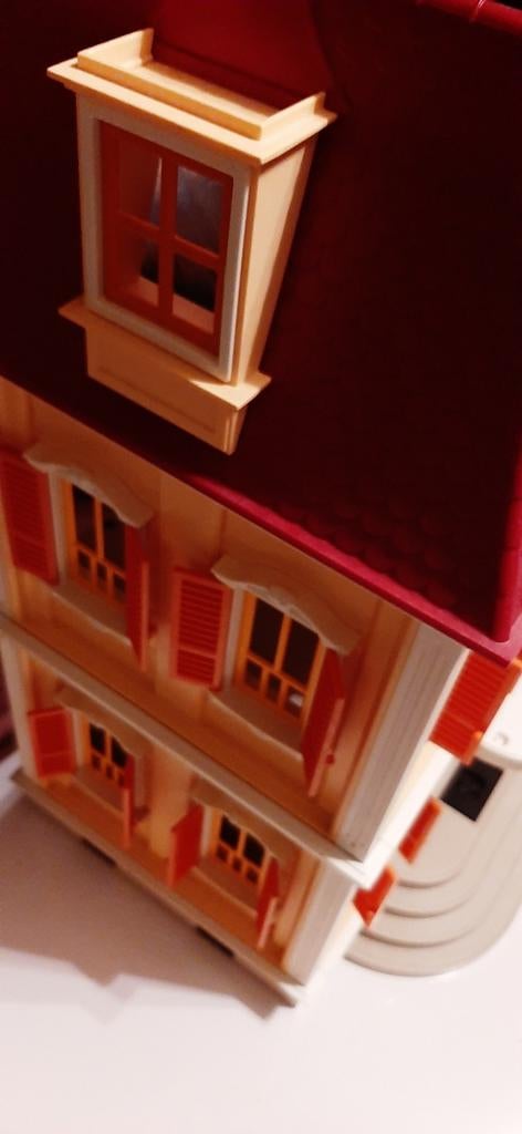 Herenhuis playmobil met gezin, Kinderen en Baby's, Ophalen, Zo goed als nieuw