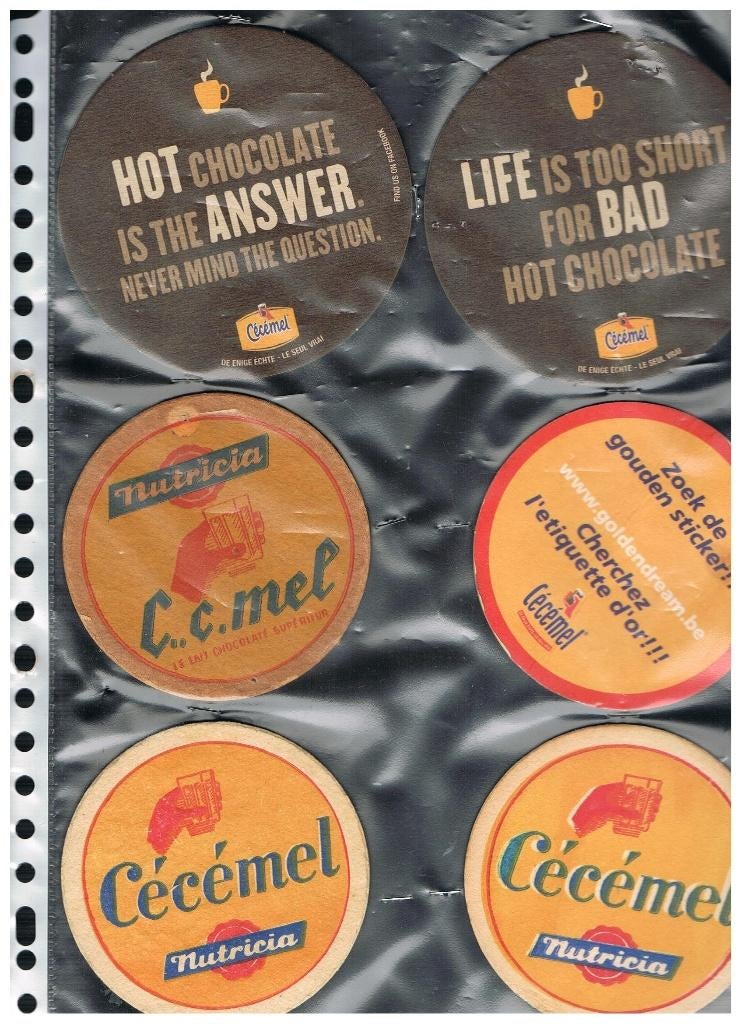 FEUTRE CECAMEL, Collections, Envoi, Neuf, Sous-bock