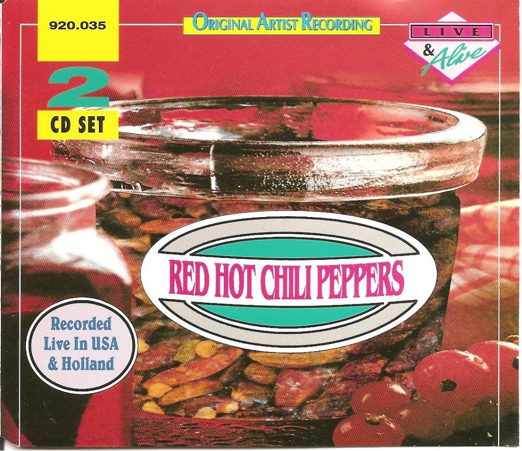 2 CD's Red Hot Chili Peppers - Live USA & Holland, Envoi, Comme neuf, Pop rock