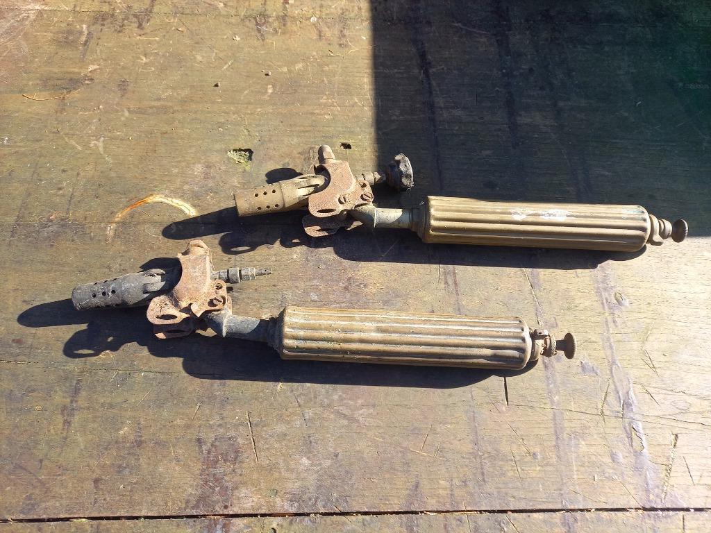 antieke soldeerbouten, Ophalen