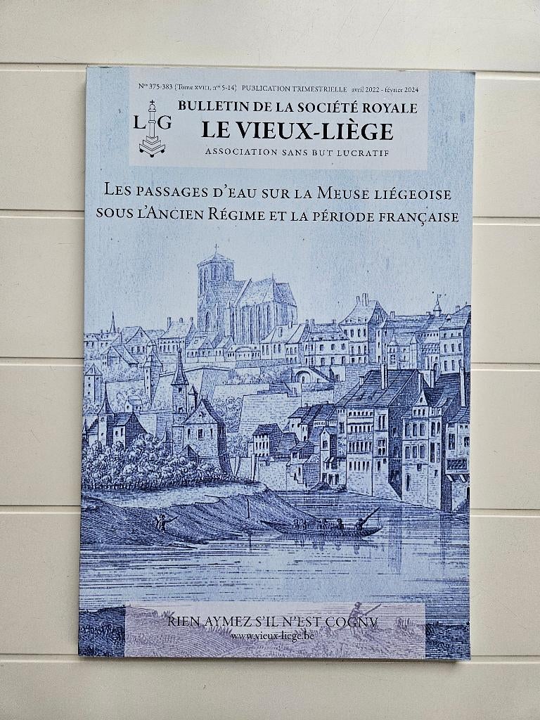De waterpassages op de Maas in Luik onder de Ancien Rége, Ophalen of Verzenden, Zo goed als nieuw, COLLECTIF